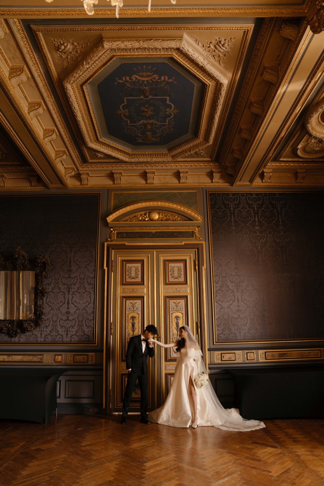 Nicole & Henry wedding photography at Château de Ferrières